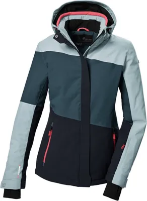 Productafbeelding van Killtec dames ski-jas/functionele jas met afneembare capuchon en sneeuwvanger, model KSW