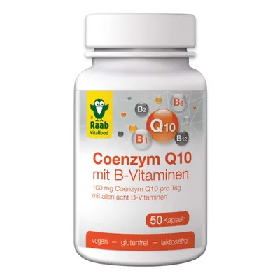 Produktbild von Coenzym Q10 mit B-Vitaminen Kapseln 50 Stk. 19g