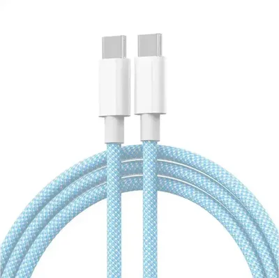 Immagine prodotto di Cavo di ricarica USB-C Cyoo Cotone da 1 m in azzurro