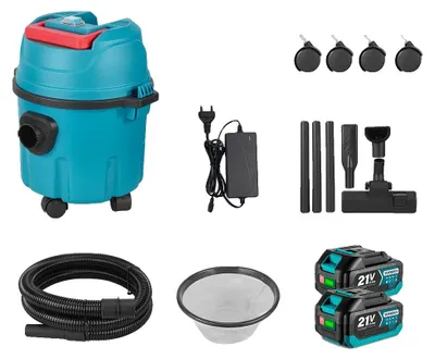 Obrázek produktu pro Vysavač, výkonný sací výkon, univerzální čištění, sada 2 baterií