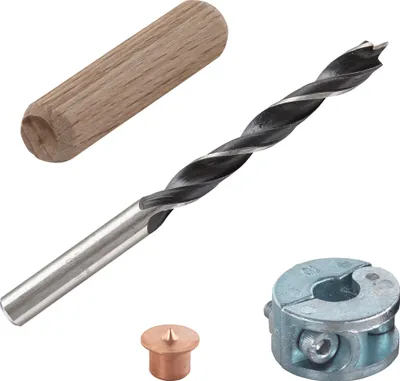 Image de Kit centreurs forets tourillons Diam.10 mm WOLFCRAFT