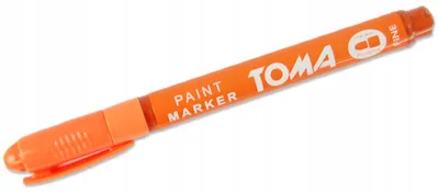 Image de Marqueur à huile Toma TO-441 Orange permanent