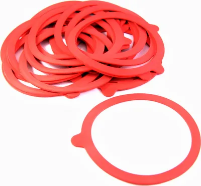 Produktbild von Weck Einkochringe - Rot - 93x110mm, Gummiringe