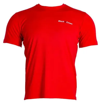 Productafbeelding van Black Crown Inca T-shirt met korte mouwen, rood, maat M