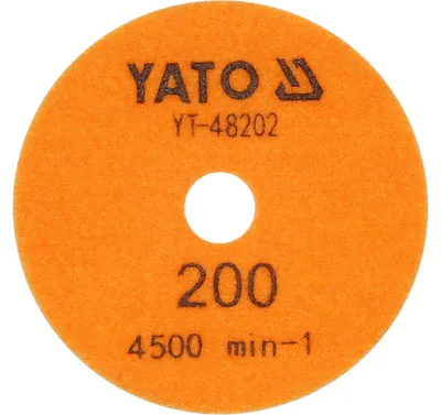 Produktbild von Diamantschleifscheibe, Polierscheiben, Polierpad 100mm Körnung 200