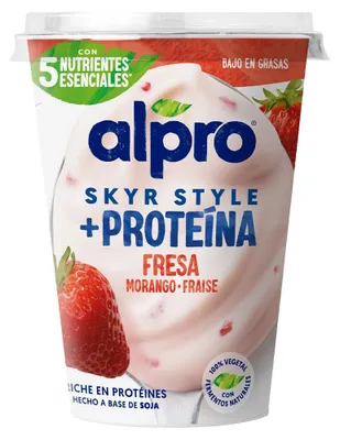 Zdjęcie produktu dla Alpro Skyr Style Proteina truskawka 400g