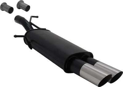 Zdjęcie produktu dla Wydech sportowy Novus dla Peugeot 307 / Citroen C4 2x76mm MS design z ABE
