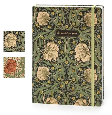 Immagine prodotto di Quaderno B5, copertina rigida con stampa dorata, rivestito in tessuto, con guida per la scrittura, 212 pagine, carta da 80g, stile vintage, con decorazione a fiori bianchi