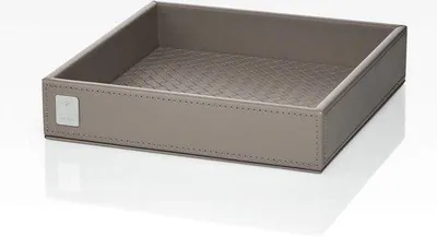Obrázek produktu pro Šedý čtvercový podnos 70 x 70 do koupelny
