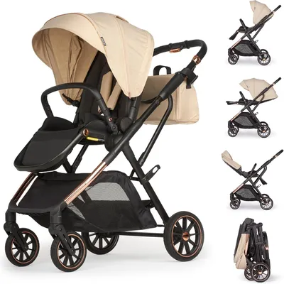 Image de + Poussette (beige)