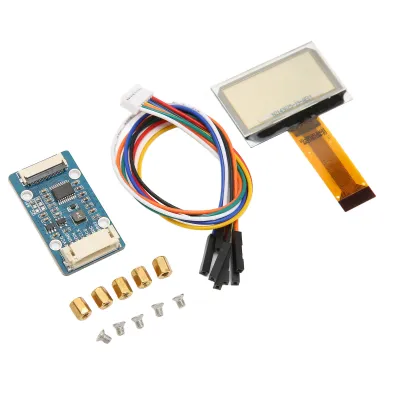 Obrázek produktu pro 1.51palcový modul obrazovky, sada 1,51palcového modulu obrazovky, průhledný modrý displej, průhledný modrý modul obrazovky, modul obrazovky SPI I2C, sada modulu obrazovky DIY