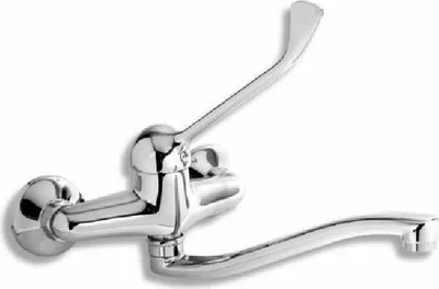 Zdjęcie produktu dla Novaservis Metalia 55 - Bateria zlewozmywakowa, dźwignia medyczna, chrom 55070L,0