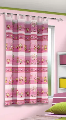 Schal mit 8 Schlaufen, 160x135 cm, rosa, Kinderzimmer