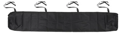 Immagine prodotto di Luifelhoes impermeabile - Tenda da sole - Tenda per terrazza - Protezione per patio esterno - Colore: nero - Dimensioni: 3,5 metri - Tessuto Oxford 210DPU
