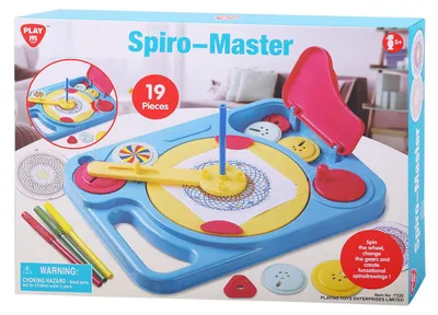 Image de Playgo Spirograph Master Drawing Set - 19dlg.