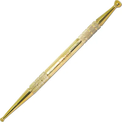 Produktbild von Akupressurstift aus Messing, 13 cm, ø 3 / 6 mm