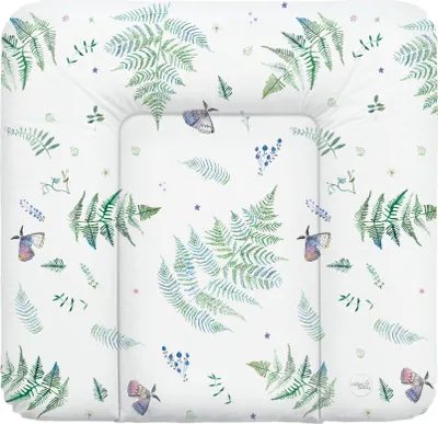 Produktbild von Ceba mata do przewijania niemowląt 75x70 miękka mata do przewijania niemowląt zmywalna kolekcja akwarelowa - Polypodie
