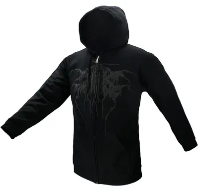 Immagine prodotto di Giacca con cappuccio e cerniera Darkthrone True Norwegian Black Metal - M