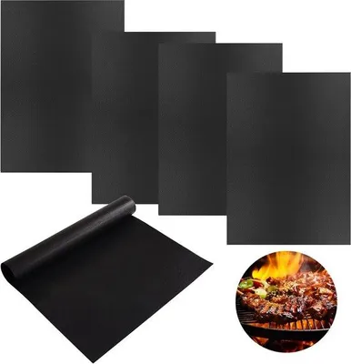 Produktbild von Grillmat Antihaft - Hitzebeständig und Wiederverwendbar (40 x 33 cm)