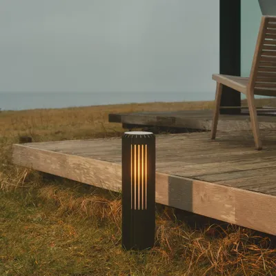 Immagine prodotto di Nordlux Colonna da giardino nera Aludra 45 Seaside per lampadina E27 45cm 2118028203