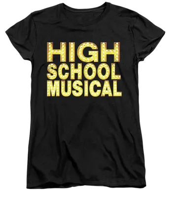 Immagine prodotto di High School Musical - Maglietta da donna TV34243 (XL) (Nera)