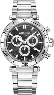 Zdjęcie produktu dla Roamer 994837 41 85 20 Zegarek męski Toscana Chronograph 43mm 5ATM