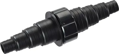 Produktbild von Oase Universal Schlauchverbinder 1 1/2";Mit dem Oase Universal Schlauchverbinder schaffen Sie mühelos eine schnelle und sichere Verbindung zwischen 2 Schläuchen.Passend für Schlauchgrößen: 1/2" bis 2" (abhängig von der Größe des Schlauchverbinders)"
