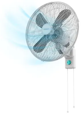 Produktbild von Cecotec EnergySilence 4500, Haushalts-Lamellenlüfter, Weiß, Wand, 45 cm, Drehregler, AC