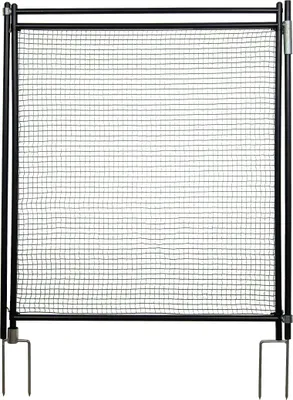 Produktbild von horizont Tor für Begrenzungszaun - 90 cm, ohne Stom - Gartenzaun Tor, Tür für Netze, Tor für Begrenzungszaun, ideal einsetzbar für Camping und Garten