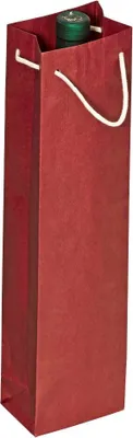 Produktbild von VP Geschenktüten für Flaschen rot 9,5 x 38,0 cm, 25 St.