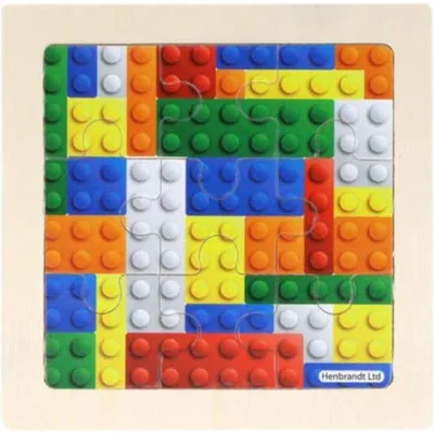 Produktbild von Holzpuzzle Bausatz 9 dlks