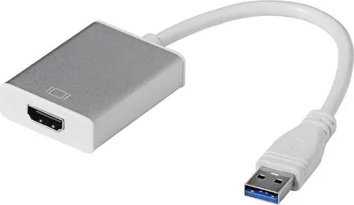 Obrázok produktu pre Adaptér USB 3.0 na HDMI – strieborný