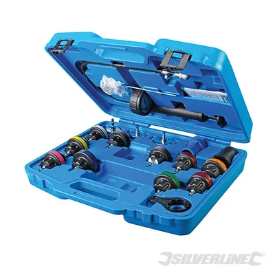 Immagine prodotto di Stallonatore e tester del sistema di raffreddamento con accessori, set da 18 pezzi Set da 18 pezzi
