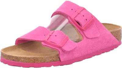 Produktbild von Birkenstock Damen Pantoletten Arizona 30138-36, 30138-37, 30138-38, 30138-39, 30138-40, 30138-41, 30138-42, 30138-43 BIR-1027069 Fuchsia Tulip 40