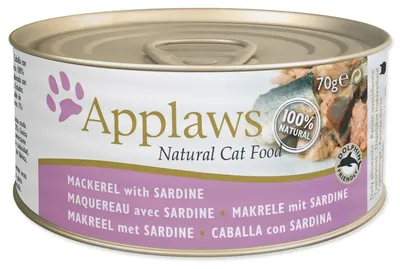 Zdjęcie produktu dla Karma Applaws Cat makrela i sardynki 70g