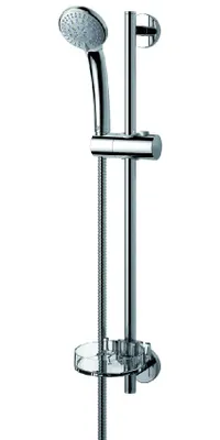 Immagine prodotto di Ideal Standard Idealrain - Set di soffioni doccia 80, 3 getti, asta e tubo flessibile, cromo B9503AA