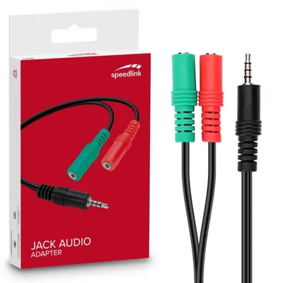 Immagine prodotto di Adattatore jack microfono per cuffie HQ