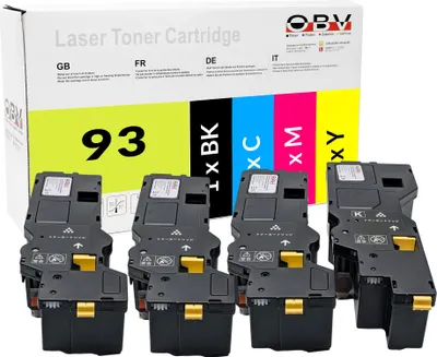 Produktbild von OBV Toner-Set für Konica Minolta TNP93 bizhub C3100i Farben, TNP93K TNP93C TNP93M TNP93Y