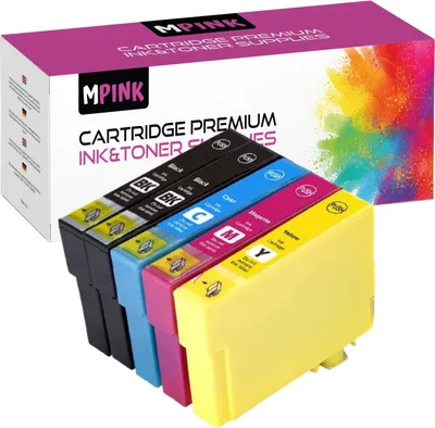 Produktbild von 5x Druckerpatronen für Epson E-503XL CMYKK Expression Home XP-5200 WF-2960DWF