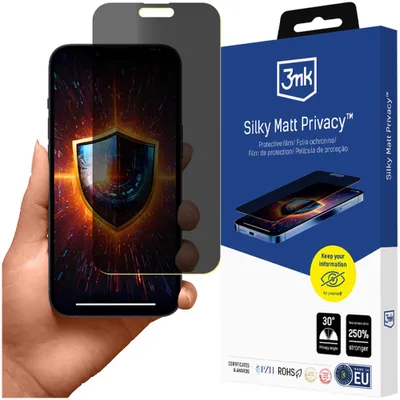 Produktbild von 3MK W-3SLMATPV-AIP15PM, Apple, iPhone 15 Pro Max, Kratzresistent, Transparent, 1 Stück(e)