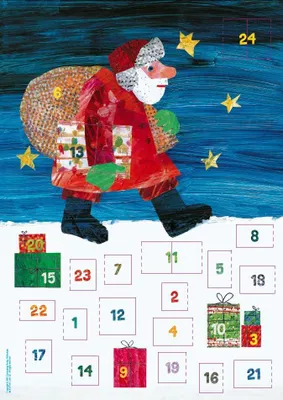 Produktbild von Die kleine Raupe Nimmersatt - Mein Adventskalender