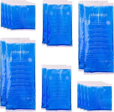 Obrázek produktu pro relaxdays 16 x chladicí polštářky gelové