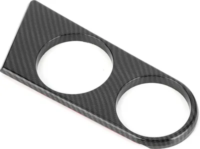 Image de Carbon Fiber Style Drink Cup Holder Trim Decor Fit for 1 Series 116 116i 118 118i 118d 120i 120i E87 E81 E82 E88