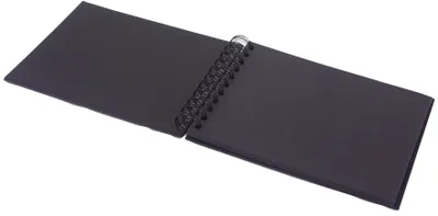 Produktbild von Rössler S.O.H.O., Schwarz, 40 Blätter, 195 x 145, Spiralbindung, Schwarz, 195 mm