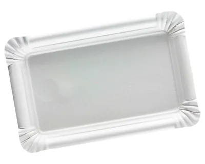 Produktbild von 250x Pappteller 30 1/2 | 10 x 16 cm Frischfasermaterial