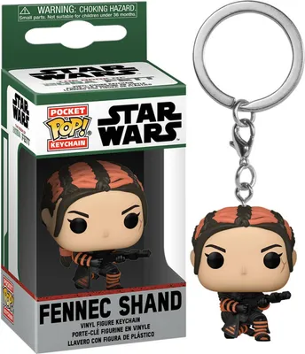 Imagen del producto de Star Wars - Fennec Shand - Llavero Funko Pocket POP!