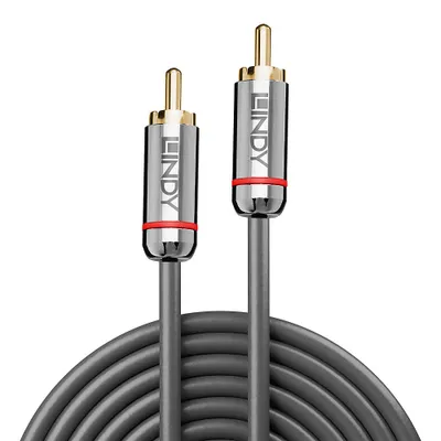 Produktbild von LINDY Audiokabel Digital Koaxial 3.5mm Cromo line 1m