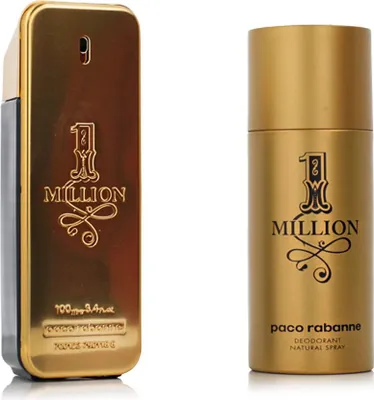 Obrázok produktu pre Paco Rabanne 1 Million Men Set toaletná voda, 100 ml + dezodorant v spreji, 150 ml