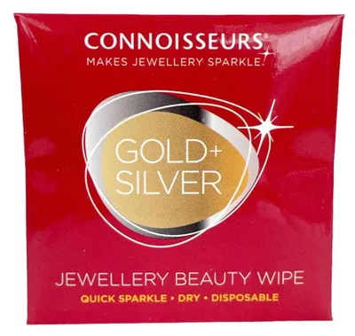 Image de Lingettes Séchables pour Or et Argent Connoisseurs Jewelry
