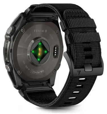 Obrázek produktu pro Tech-Protect watch strap Nylon Classic Garmin fenix 5X/5X Plus/6X/6X Pro/7X/8 51mm, must